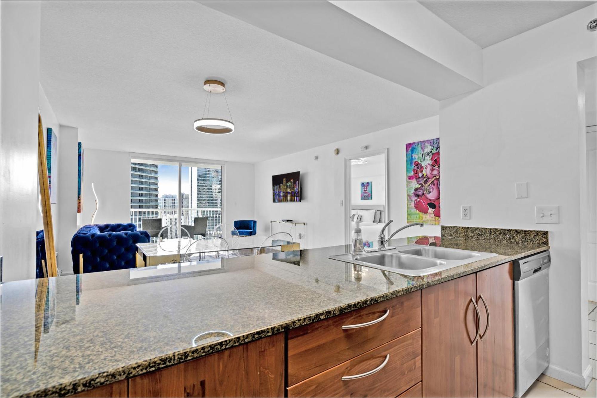 Gorgeous Apartment In Brickell Майами Экстерьер фото